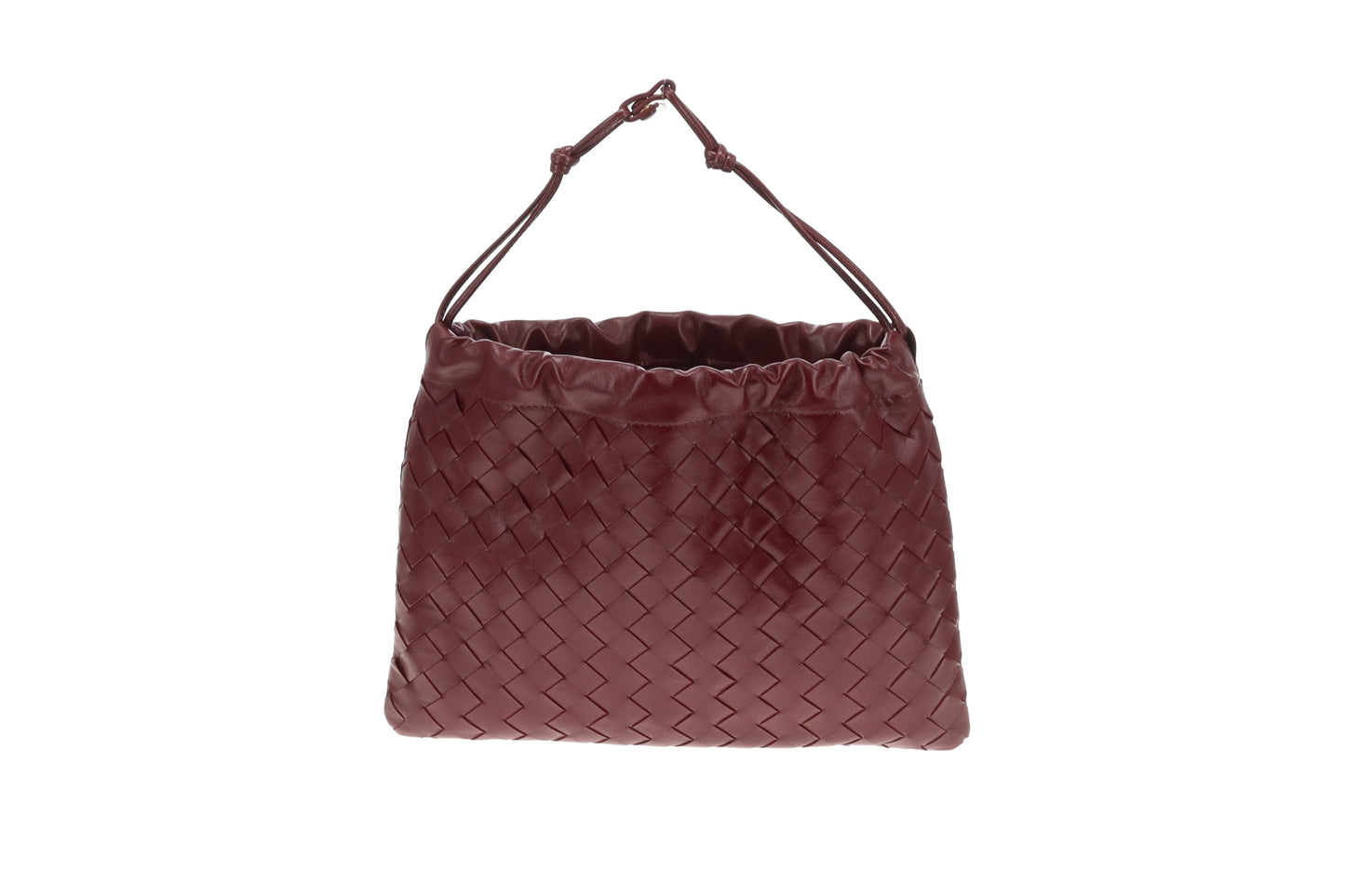 Bottega Veneta Dustbag Barolo Medium Leather Clutch
