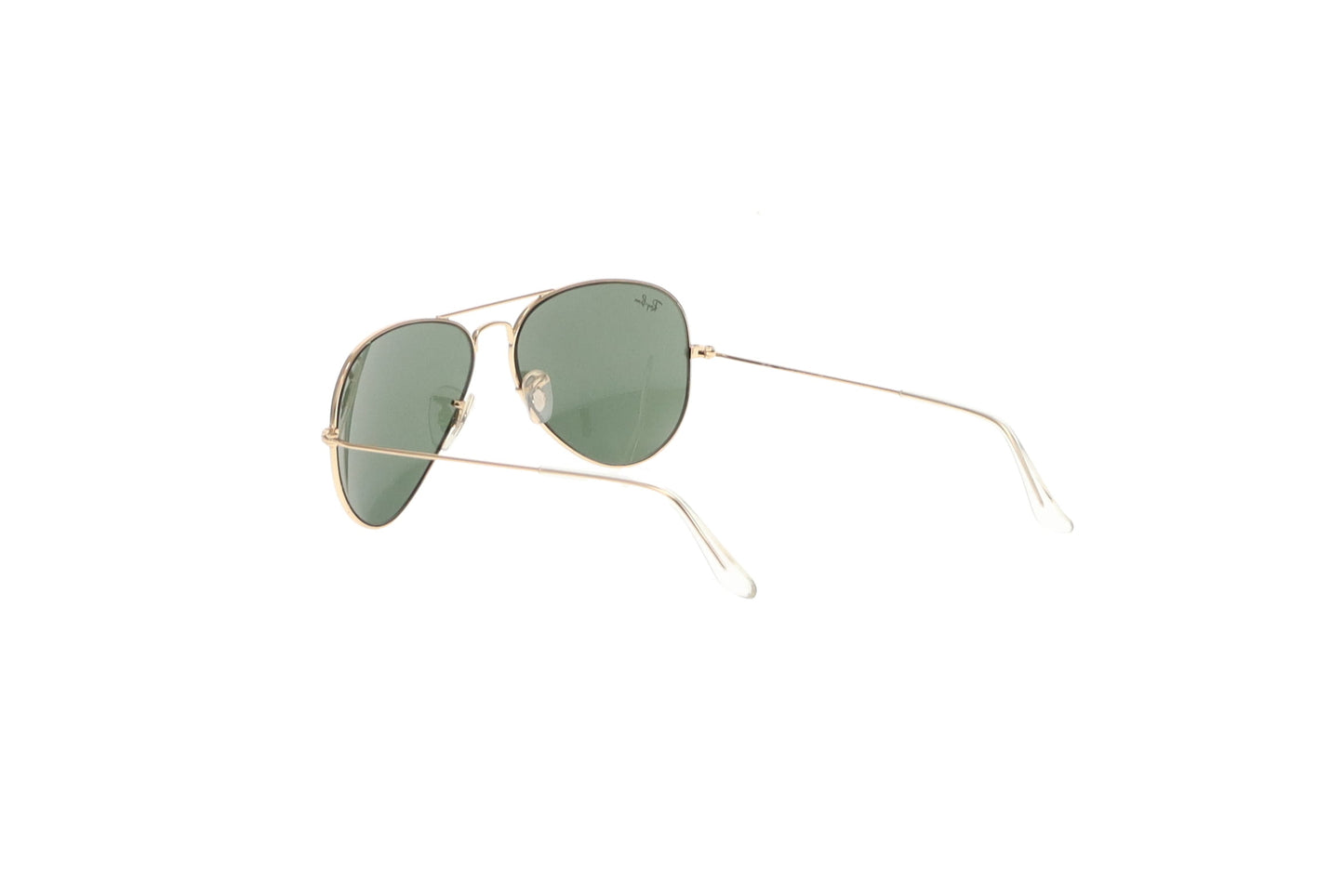 Ray-Ban Large Aviators Green Lens Gold Frame