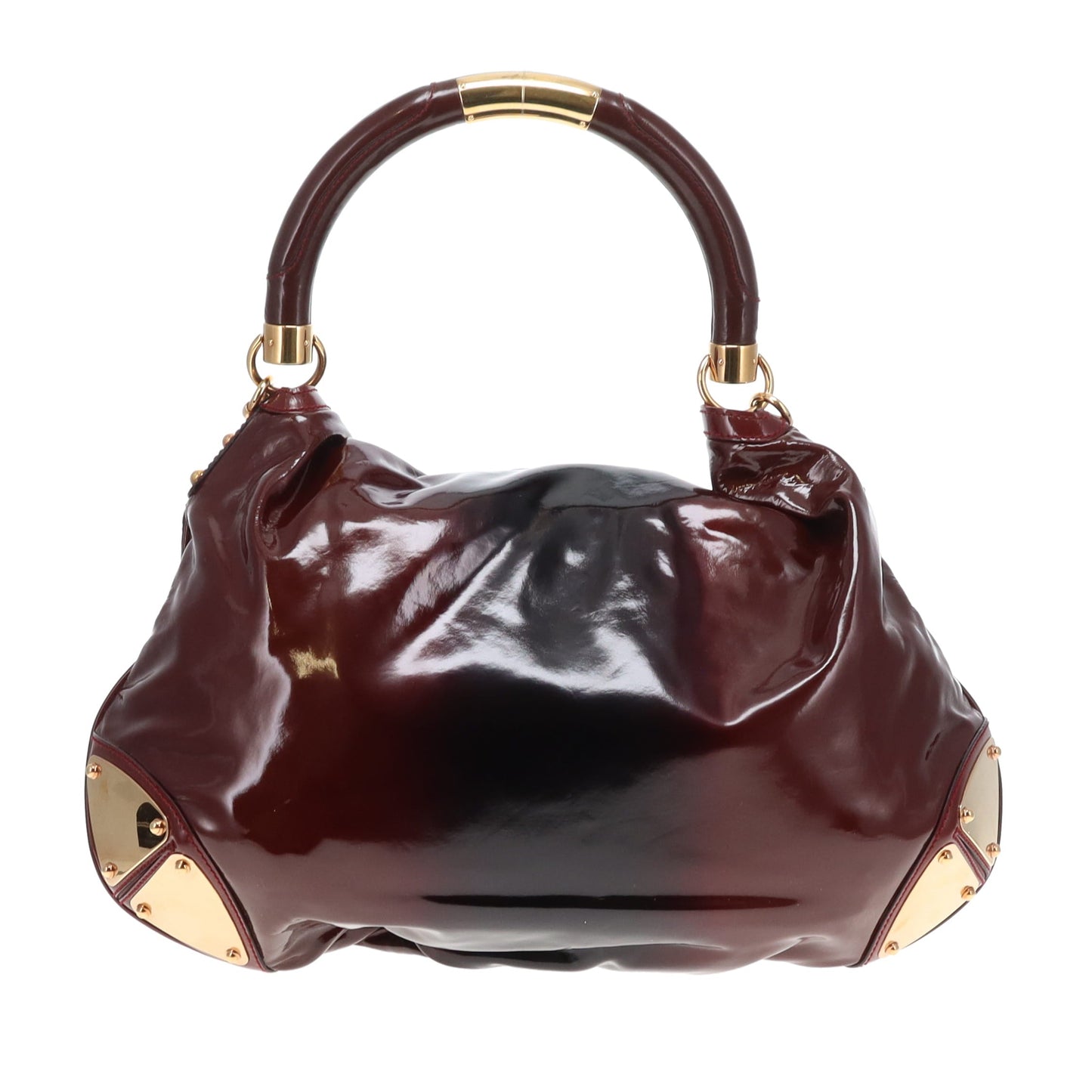 Gucci Indy Ombre Patent Leather Burgundy GHW