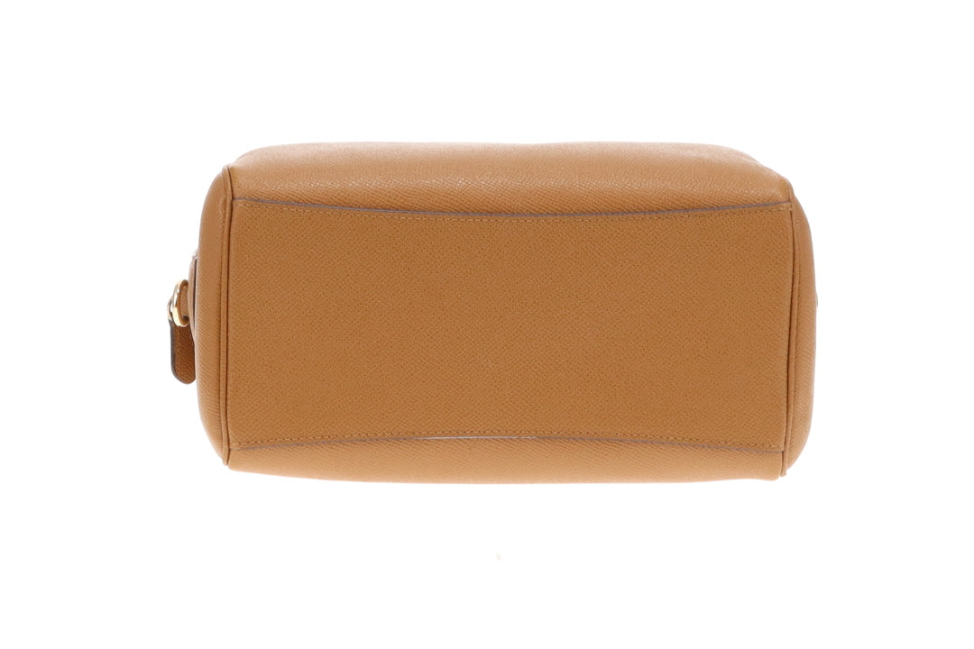Coach Mini Bennett Satchel Tan Crossgrain Leather