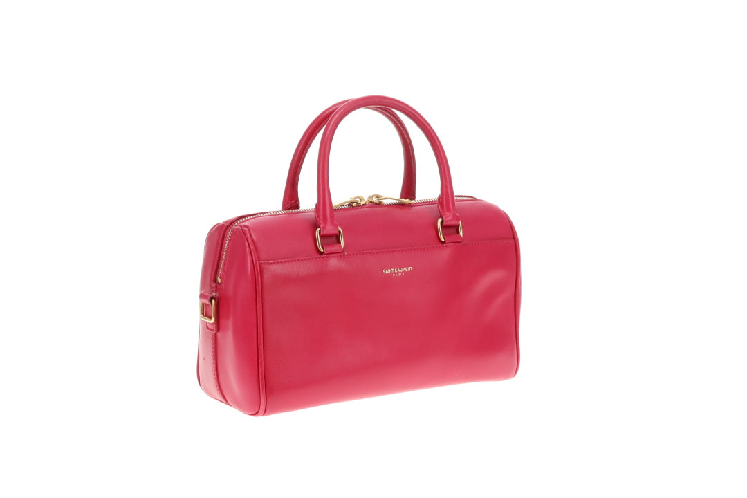 Saint Laurent Baby Duffel In Fuschia