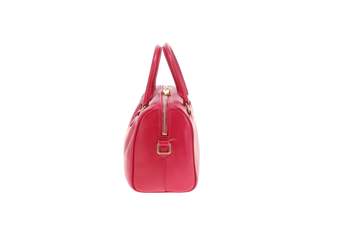 Saint Laurent Baby Duffel In Fuschia