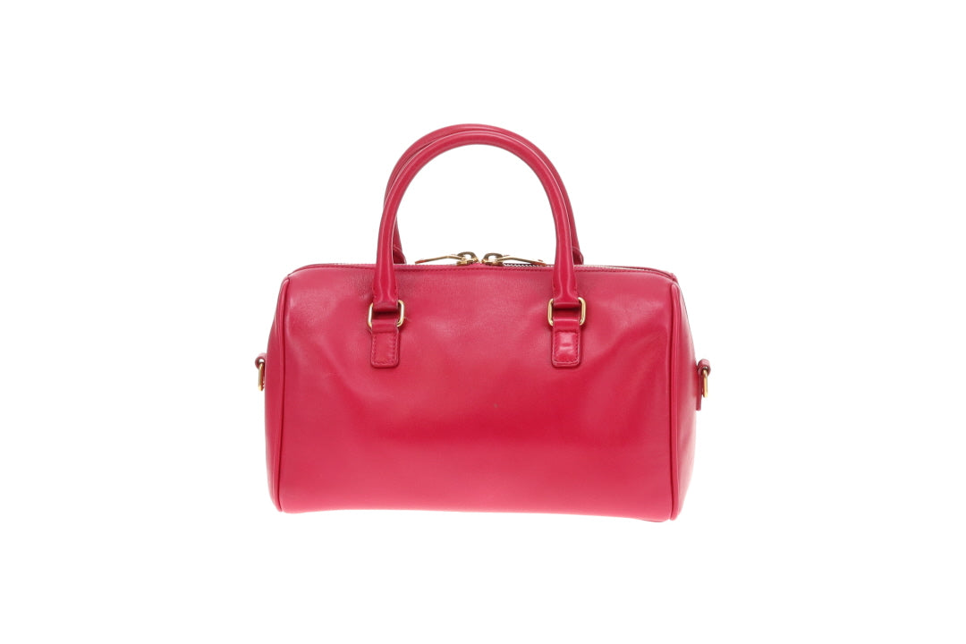 Saint Laurent Baby Duffel In Fuschia