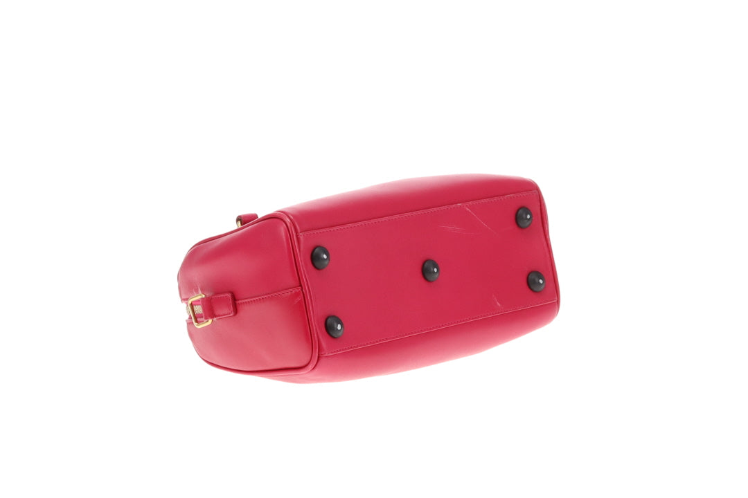 Saint Laurent Baby Duffel In Fuschia