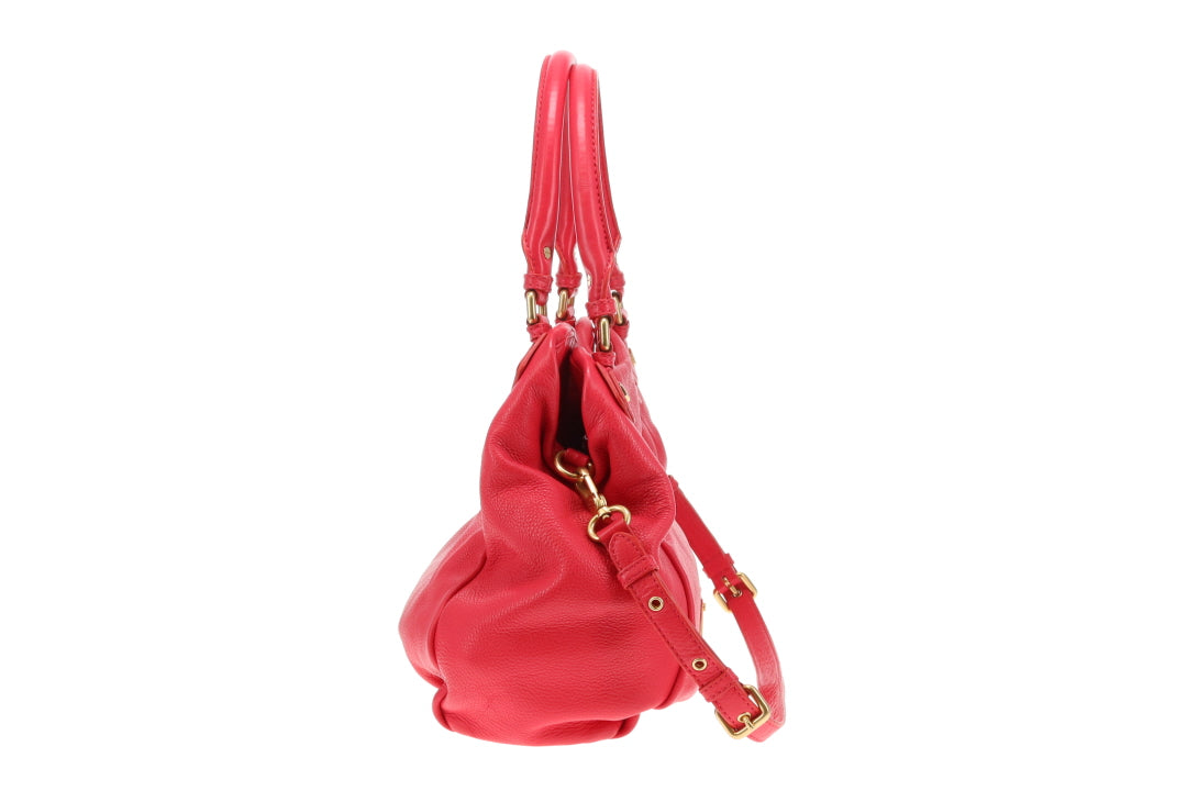 Marc Jacobs Classic Q Fran Shoulder Bag Pink