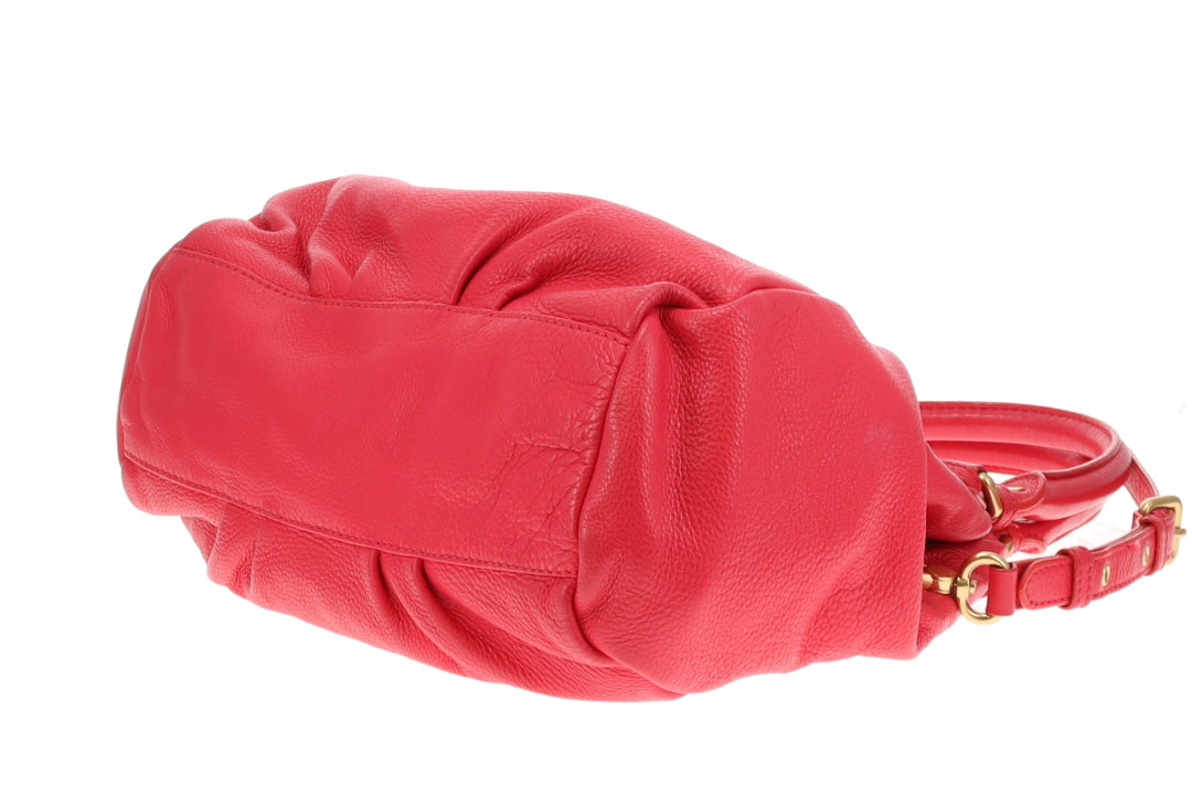 Marc Jacobs Classic Q Fran Shoulder Bag Pink