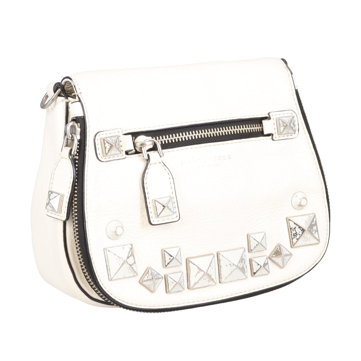 Marc Jacobs Recruit Small "Chipped Stud" Ltd Edition Saddle Bag