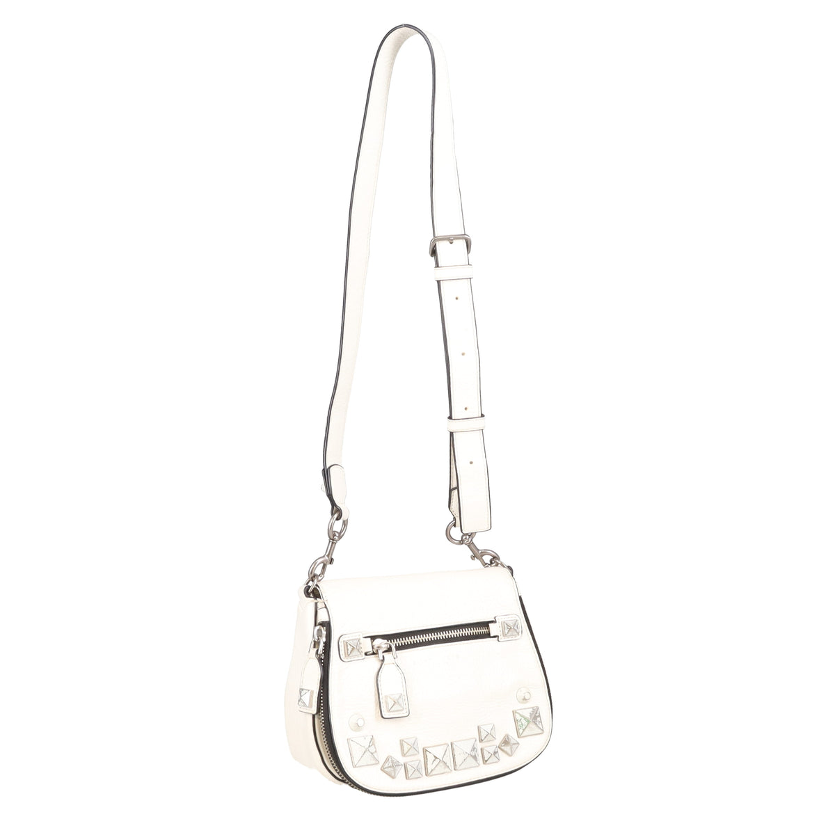 Marc Jacobs Recruit Small "Chipped Stud" Ltd Edition Saddle Bag
