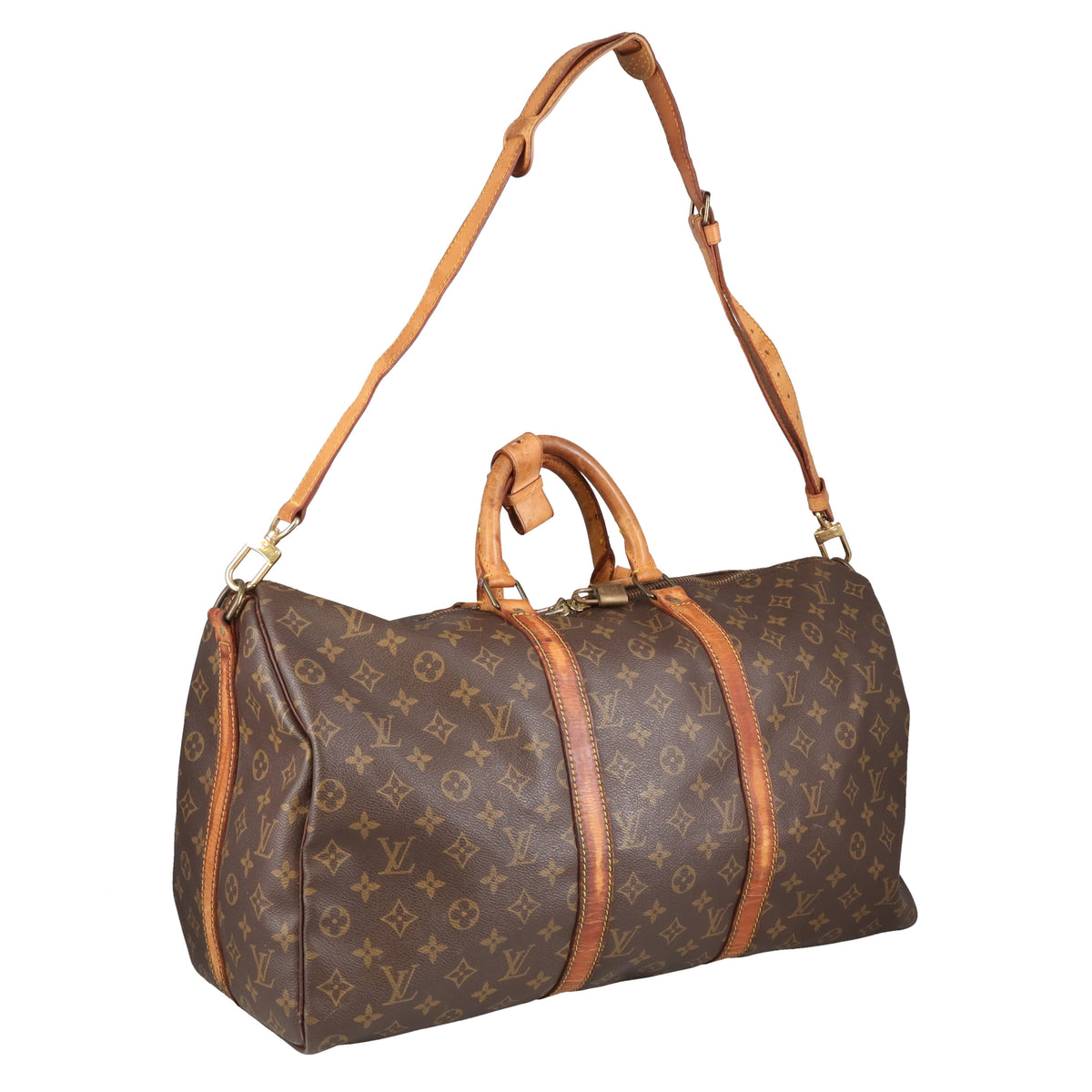 Louis Vuitton Keepall 50 Bandouliere Monogram Vintage VI1910
