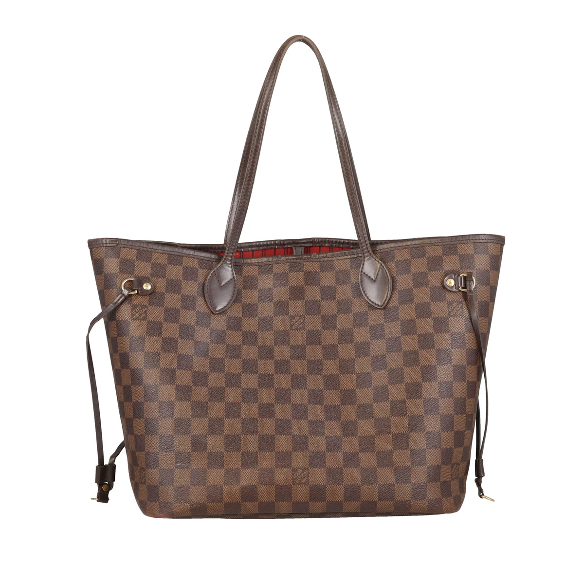 Louis Vuitton Neverfull MM with Pochette in Damier Ebene SF4108 - 2018