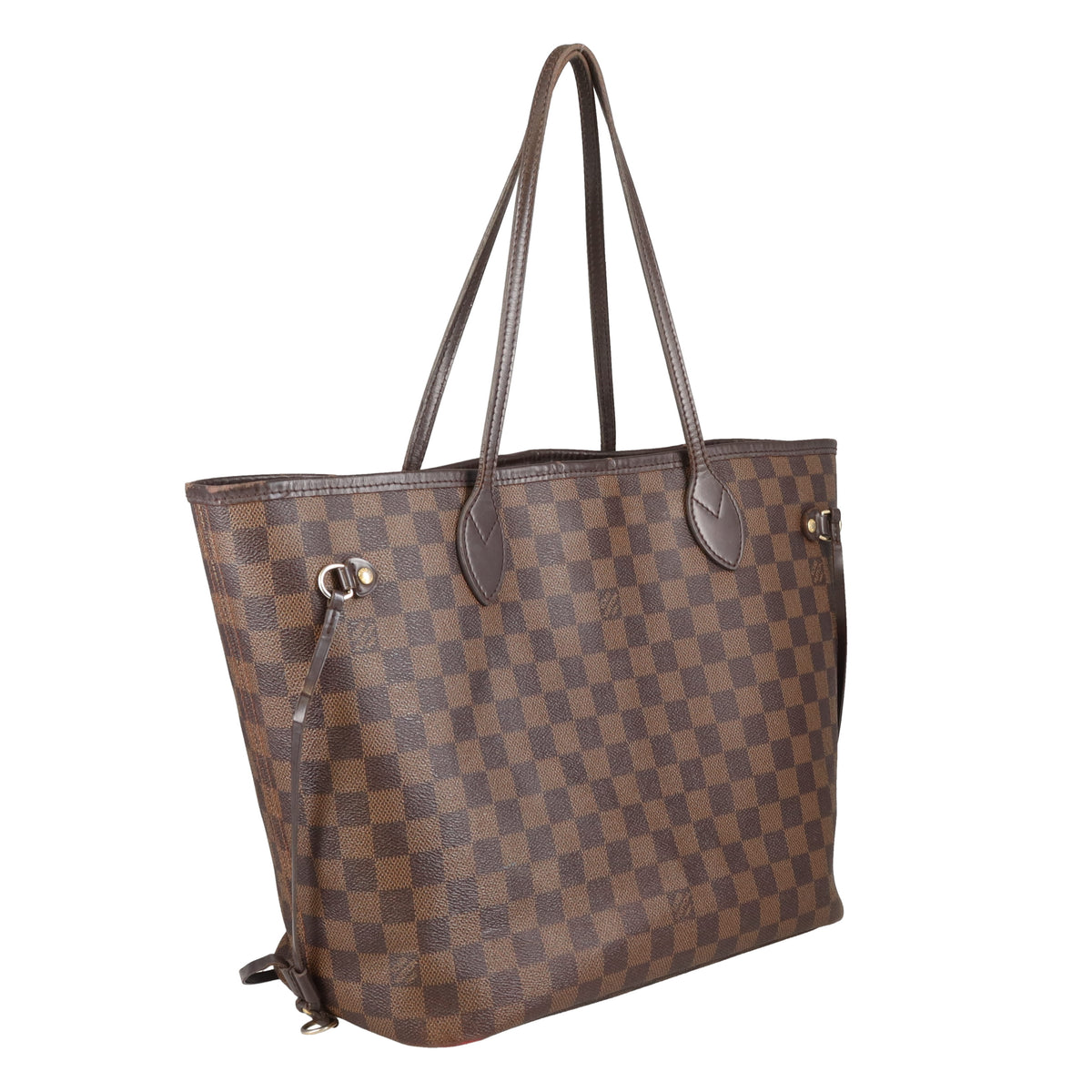 Louis Vuitton Neverfull MM with Pochette in Damier Ebene SF4108 - 2018