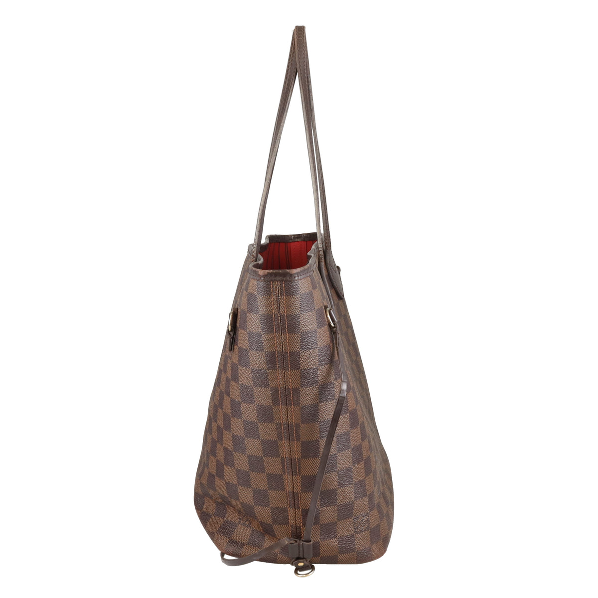 Louis Vuitton Neverfull MM with Pochette in Damier Ebene SF4108 - 2018