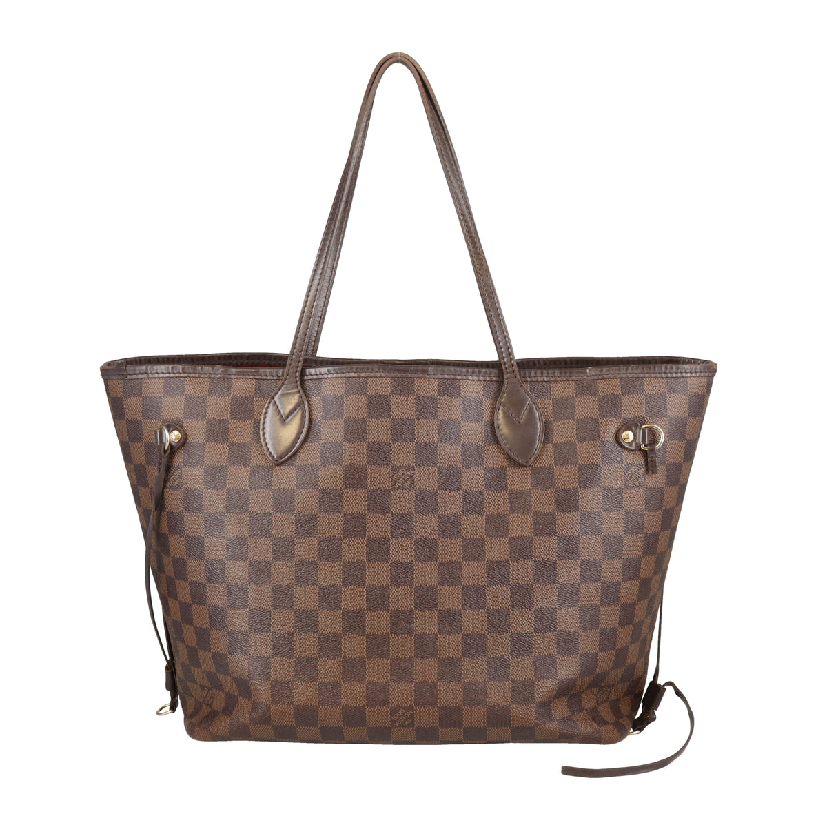 Louis Vuitton Neverfull MM with Pochette in Damier Ebene SF4108 - 2018