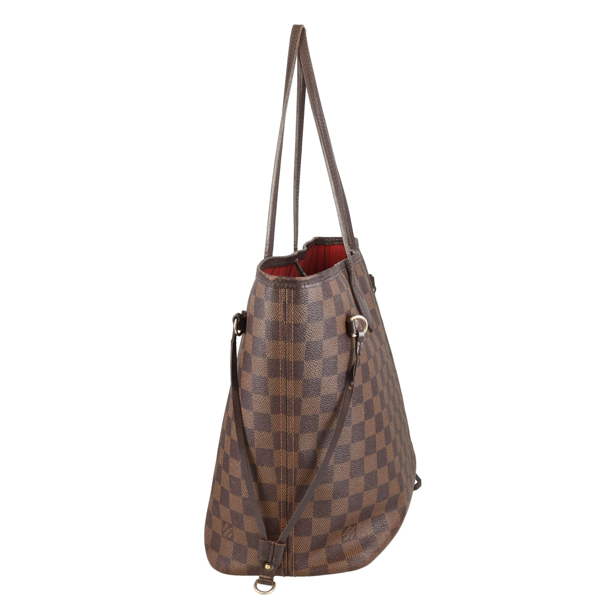 Louis Vuitton Neverfull MM with Pochette in Damier Ebene SF4108 - 2018