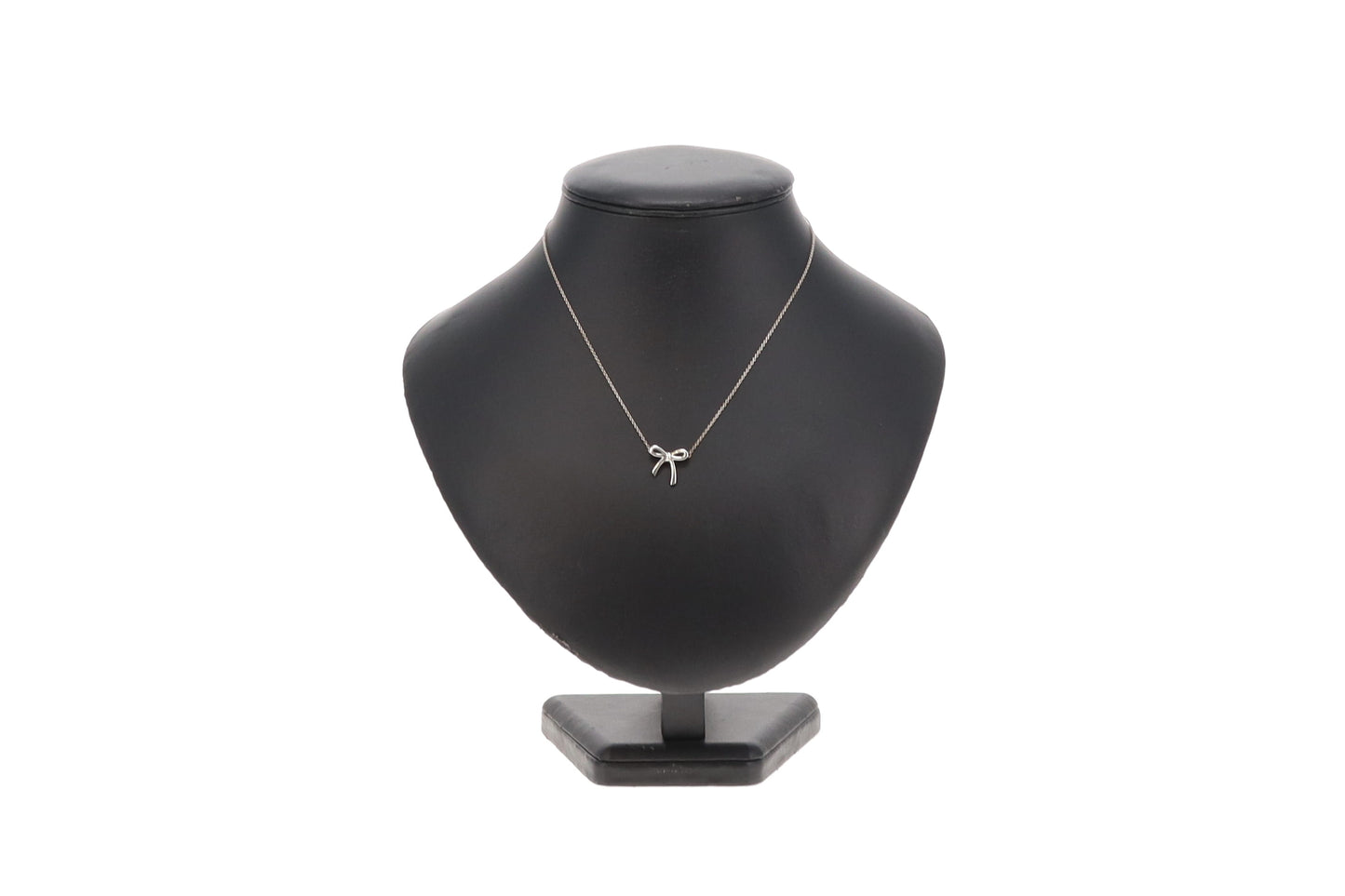 Tiffany & Co Bow Necklace Sterling Silver