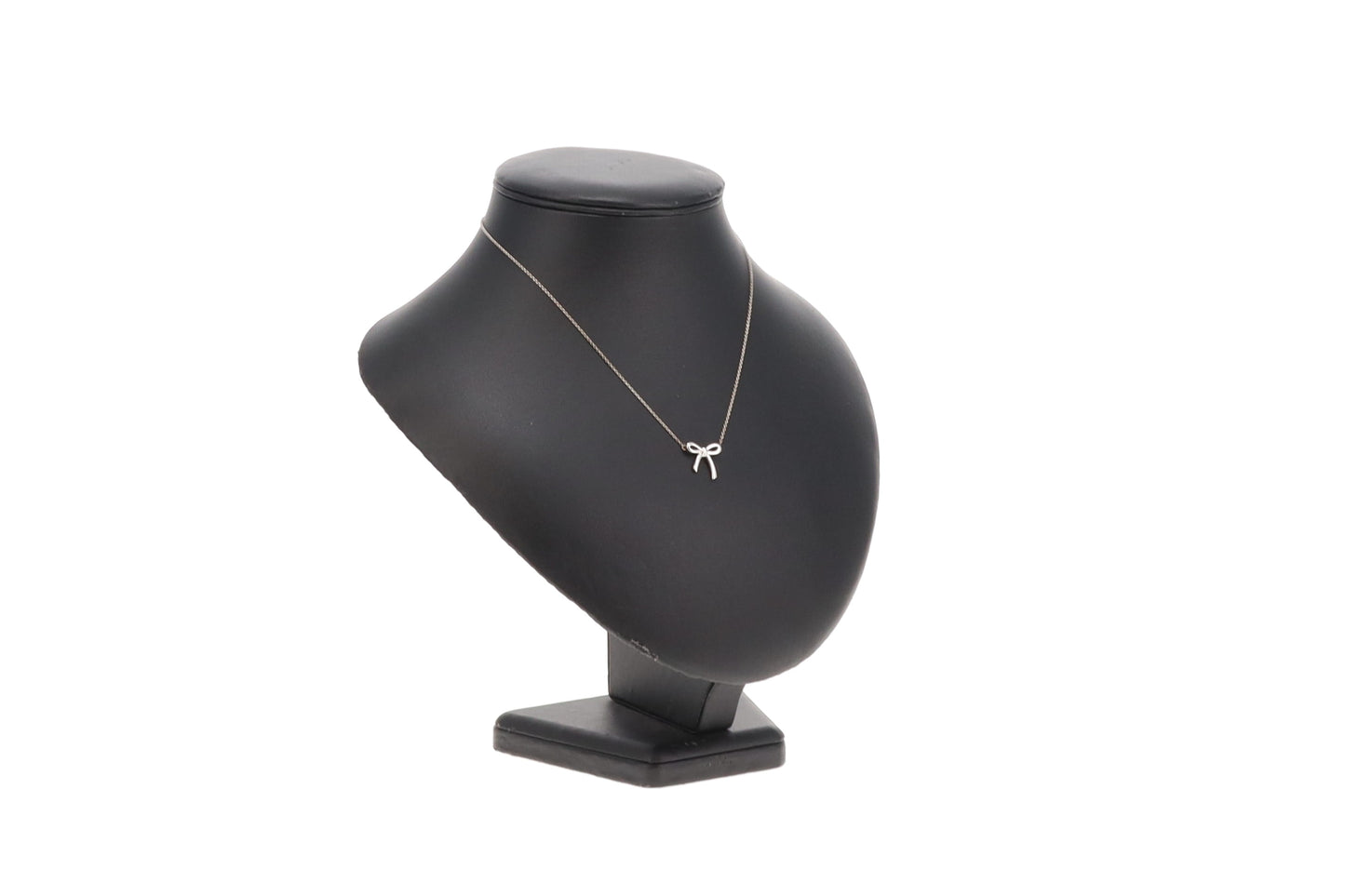 Tiffany & Co Bow Necklace Sterling Silver