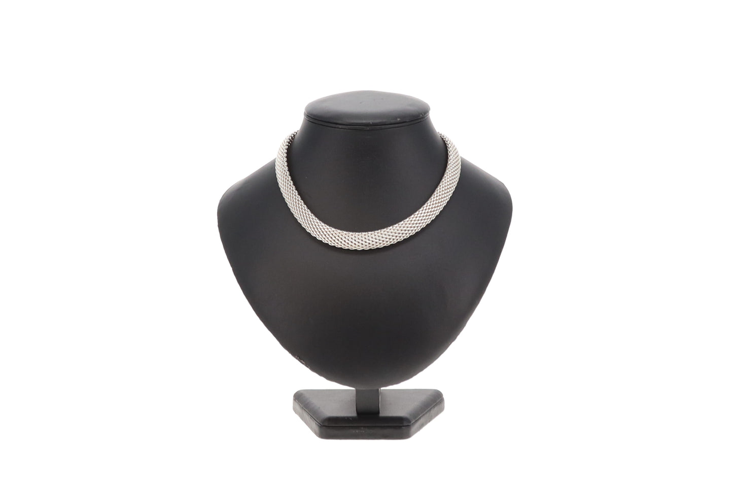 Tiffany & Co Somerset Mesh Necklace Sterling Silver