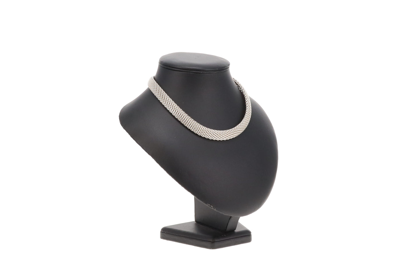 Tiffany & Co Somerset Mesh Necklace Sterling Silver