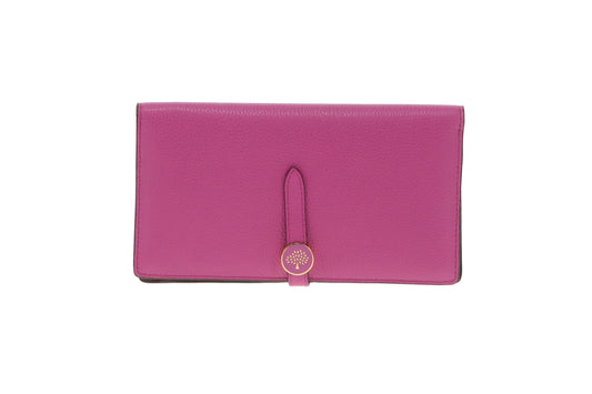 Mulberry Large Travel Wallet Pink
