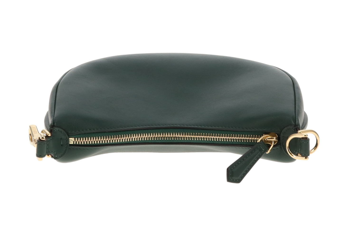 Fendi Fendigraphy Mini Green Leather GHW