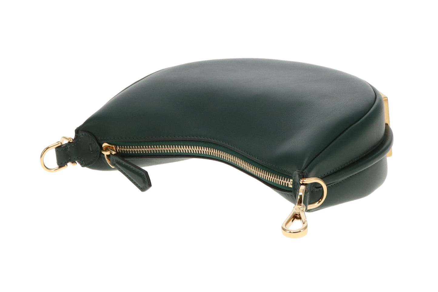 Fendi Fendigraphy Mini Green Leather GHW