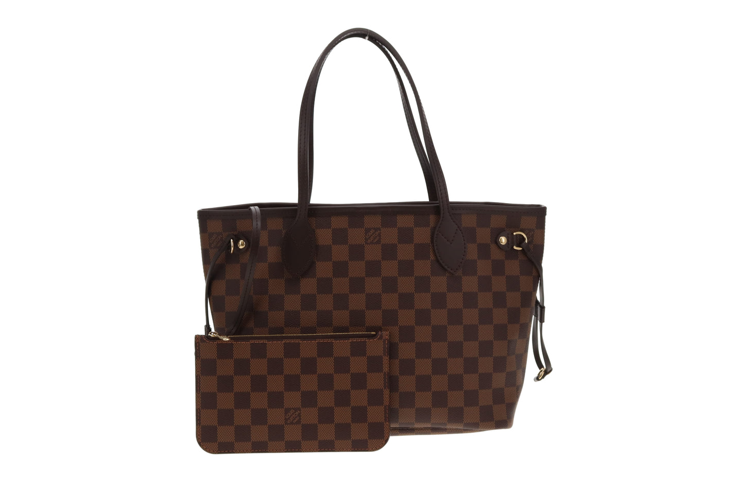 Louis Vuitton Neverfull PM Damier Ebene with Pochette (NFID)