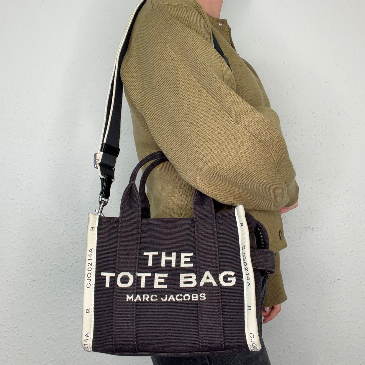 Marc Jacobs The Jacquard Tote Bag Small Brown