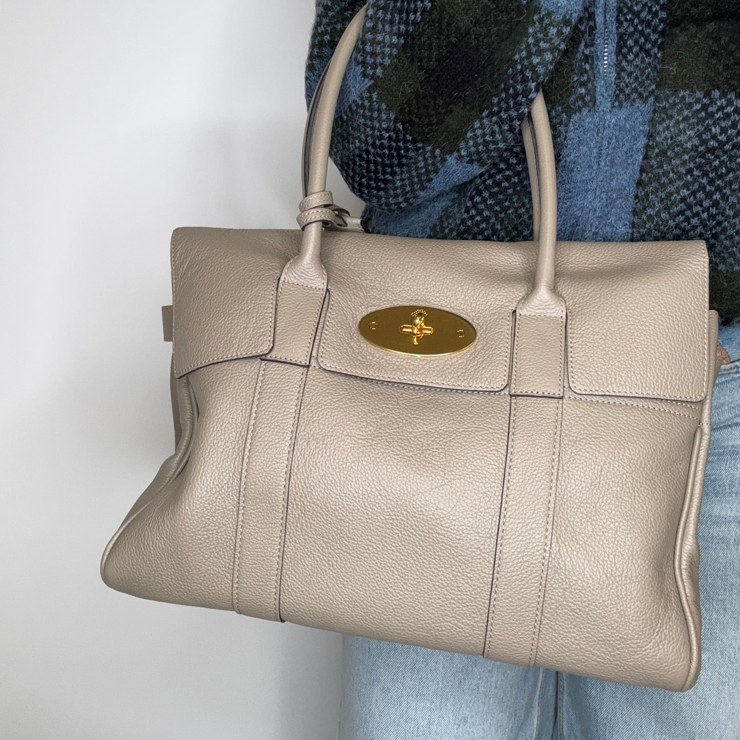 Mulberry Bayswater Solid Grey SCG