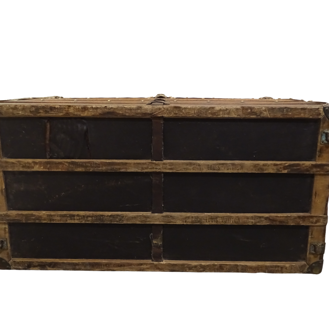 Louis Vuitton Antique Steamer Trunk 1920's - 1930's