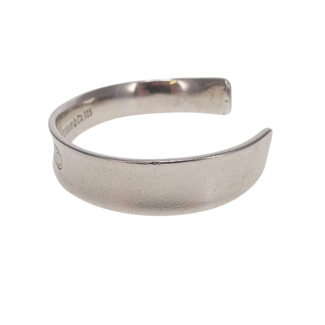 Tiffany & Co 1837 Cuff Bracelet In Sterling Silver Vintage