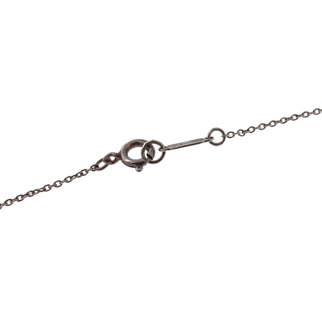 Tiffany & Co Bow Necklace Sterling Silver 925
