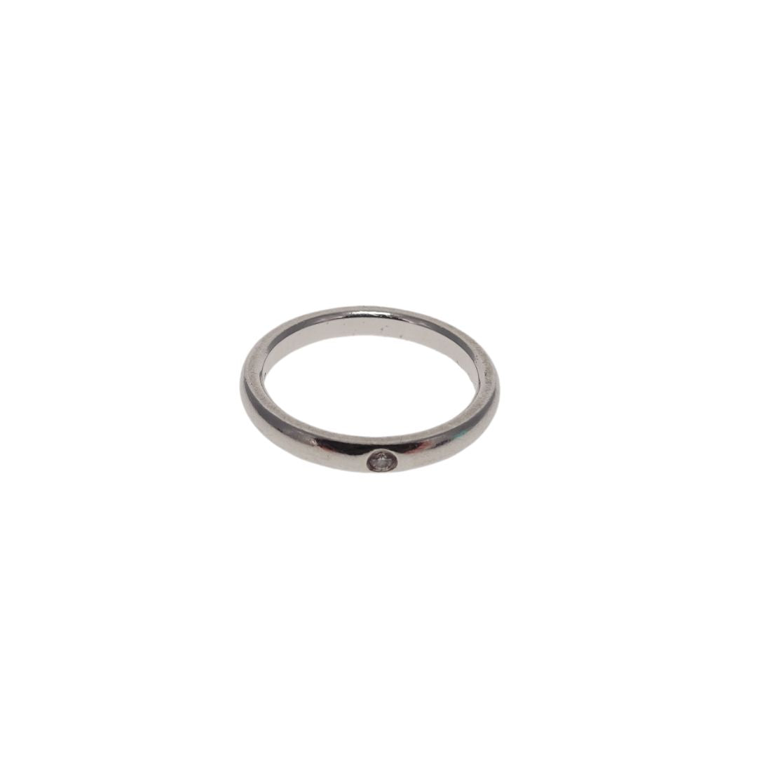 Tiffany & Co Elsa Perretti Sterling Silver and Diamond Ring