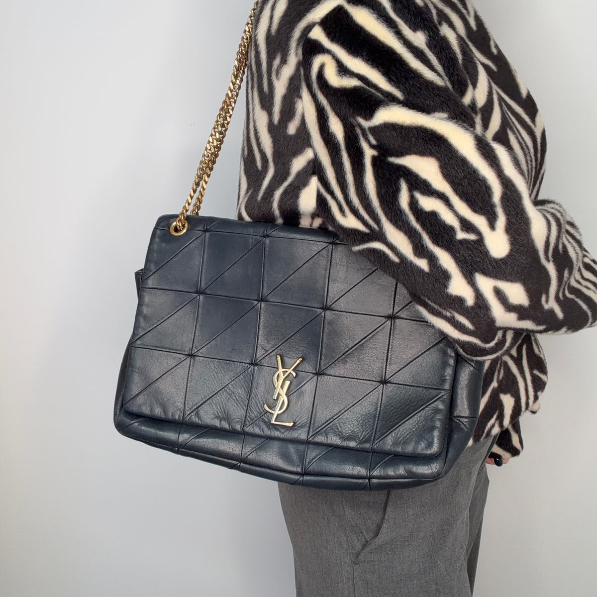 Saint Laurent Jamie 4.3 Quilted Black GHW 2018