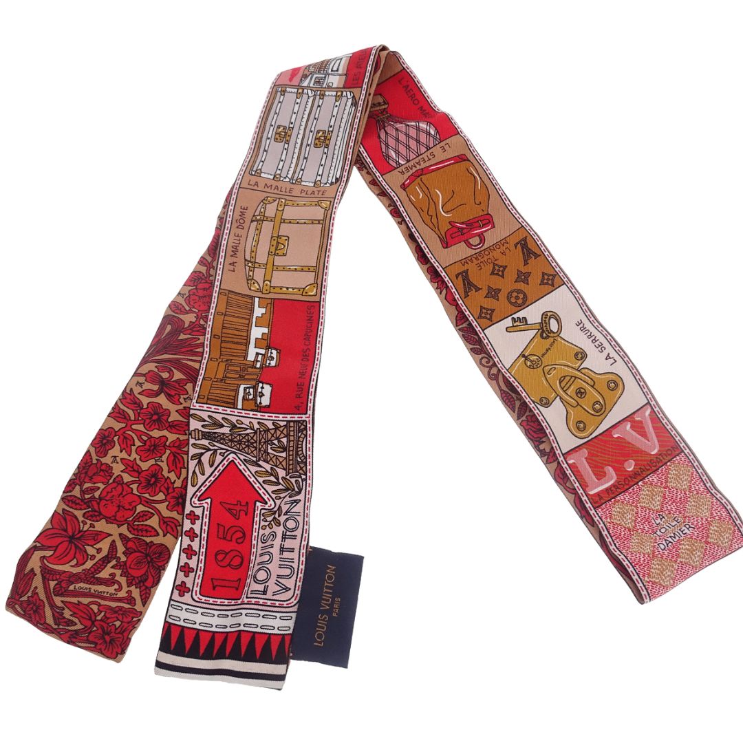 Louis Vuitton Jeu De Louis BB Bandeau 100% Silk