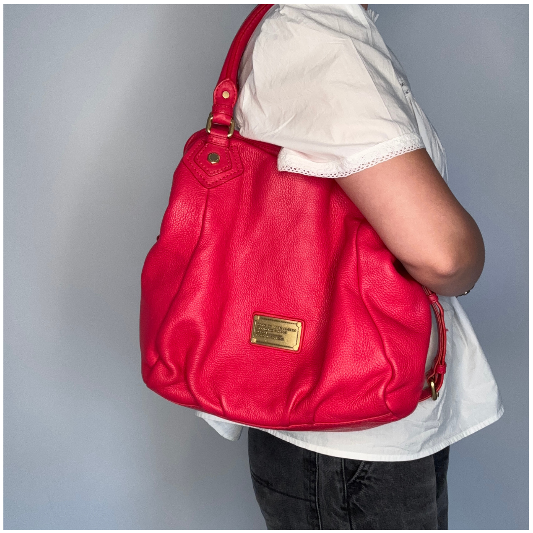 Marc Jacobs Classic Q Fran Shoulder Bag Pink