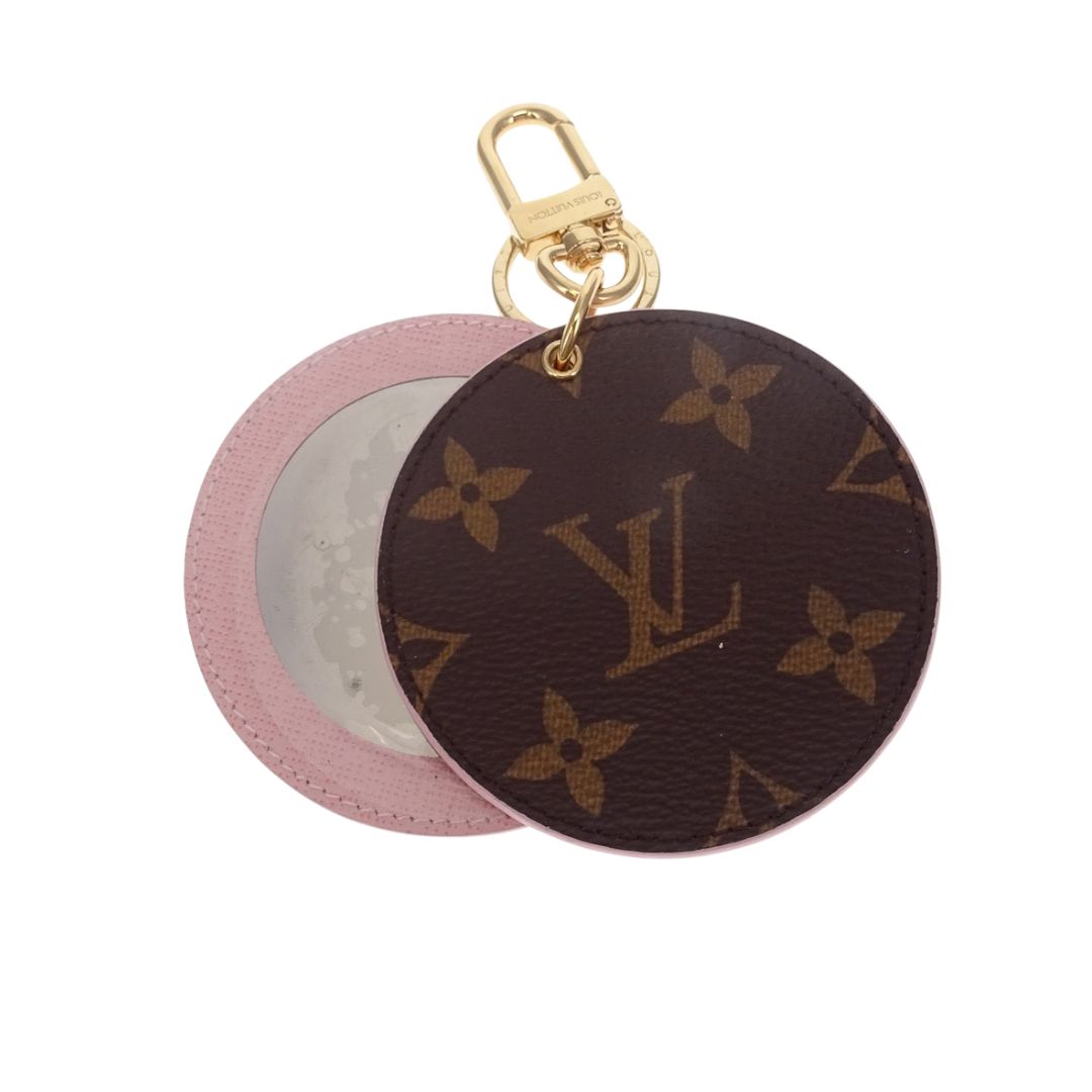 Louis Vuitton Mirror Round Bag Charm Monogram