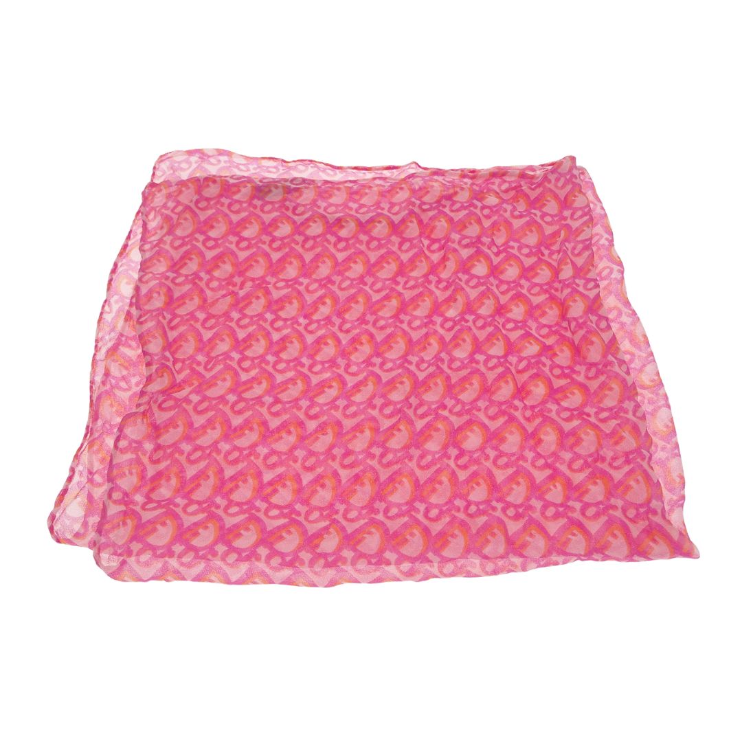 Dior Silk Square Pink Monogram