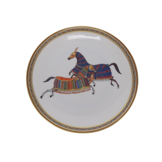 Hermes Cheval d’Orient Bread and Butter Plate Porcelain