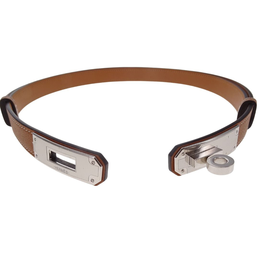 Hermes Kelly Belt Gold Epsom PHW 2025
