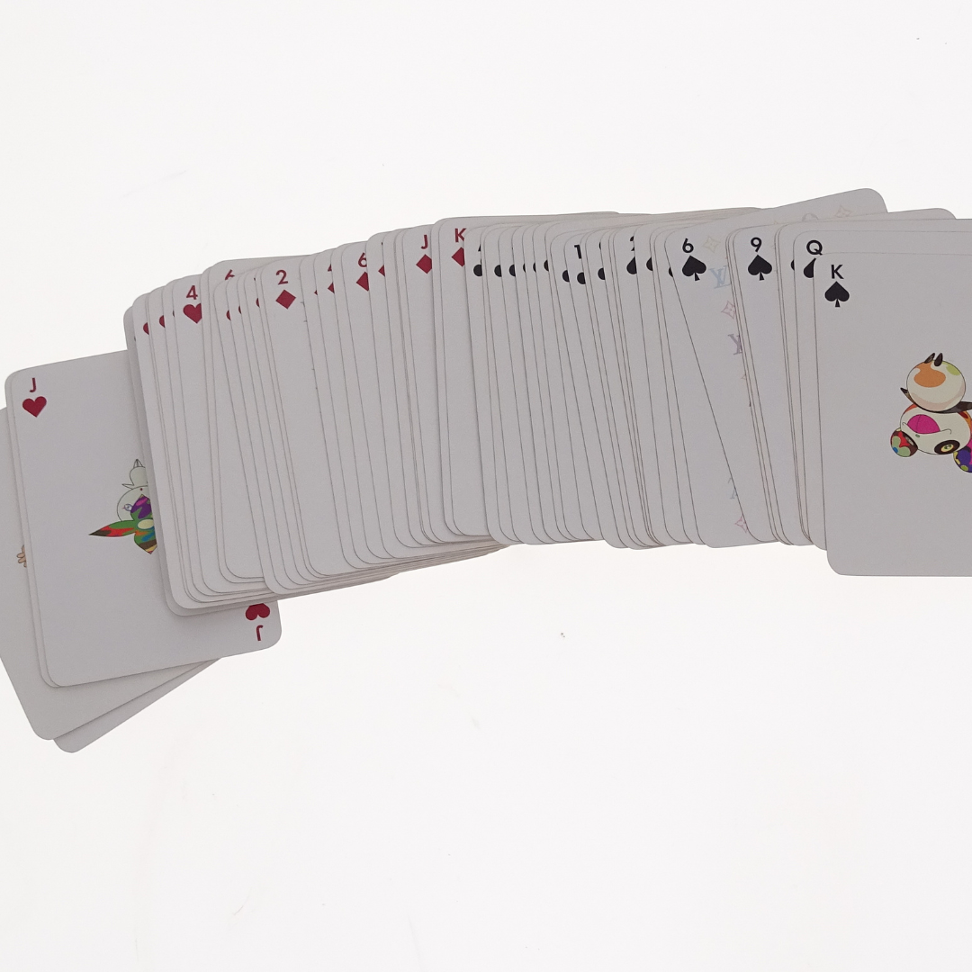 Louis Vuitton Playing Cards Takashi Murakami Two Decks Rare