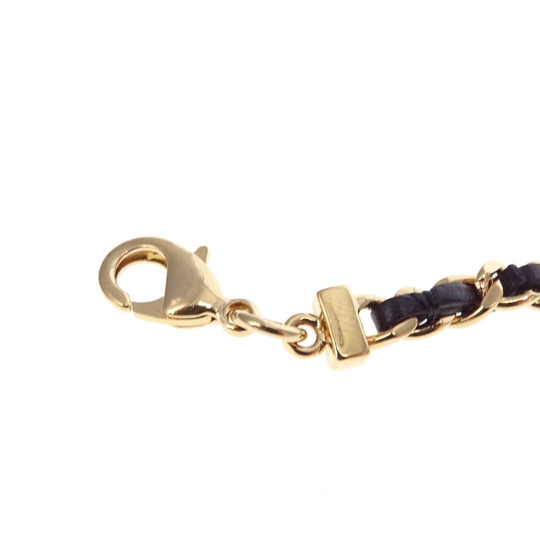 Chanel Leather Woven GHW CC Choker 2026