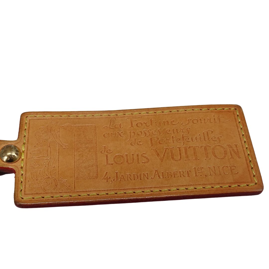 Louis Vuitton Vachetta Logo Charm 2005