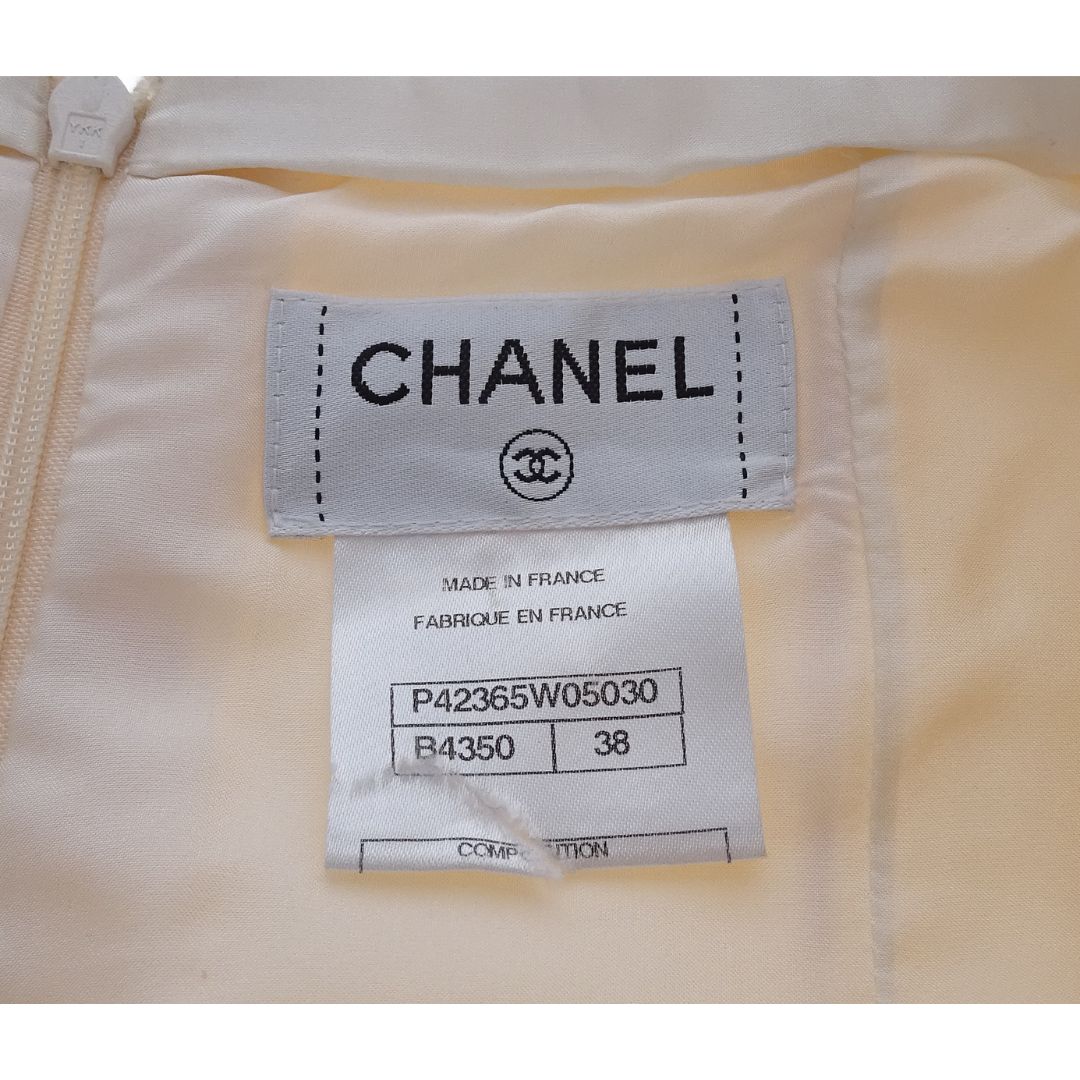 Chanel Tuxedo Black/Cream 38 UK 10