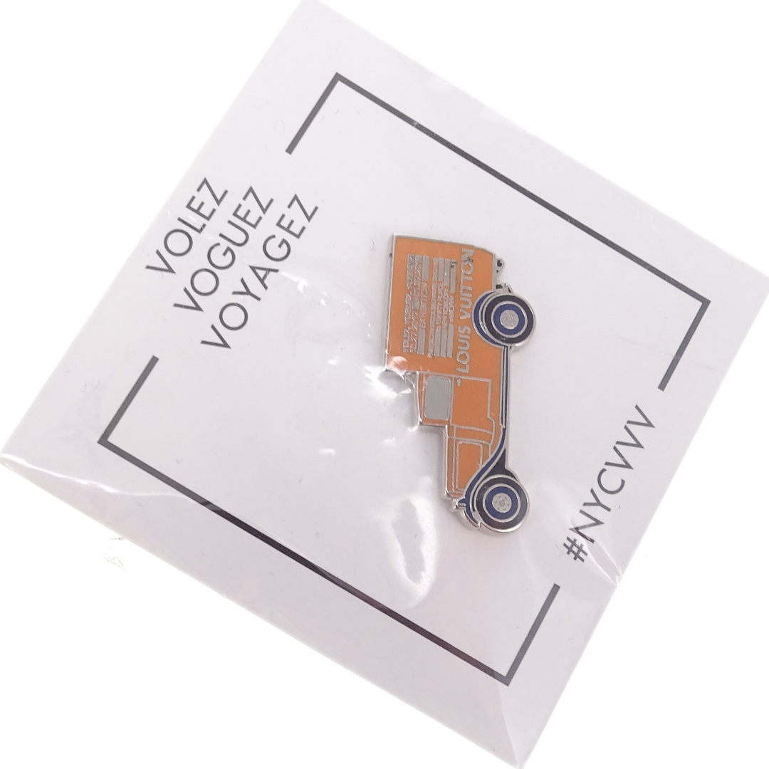 Louis Vuitton Volez Voguez Voyagez Pin Vintage Truck