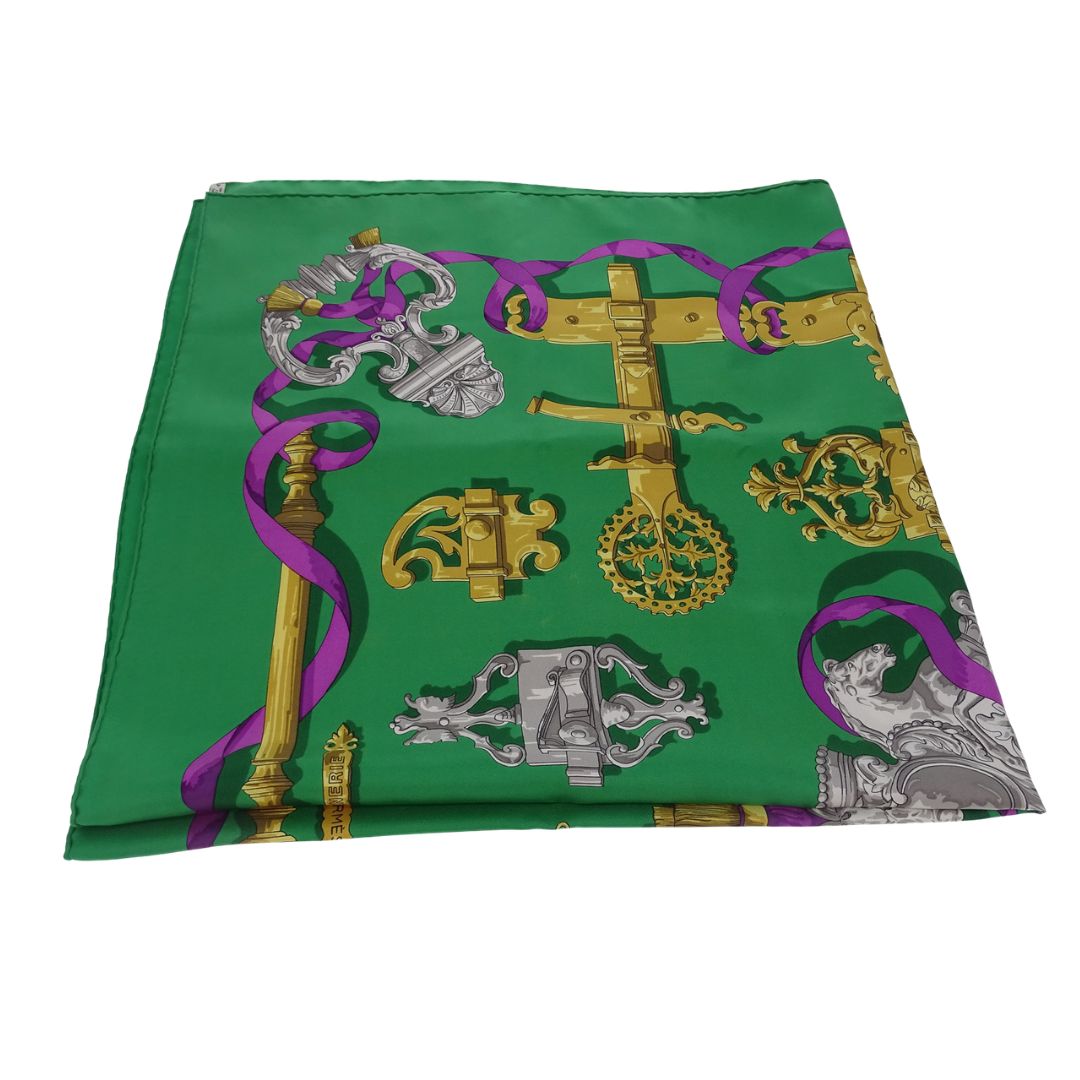 Hermes Ferronnerie Scarf 90 100% Silk