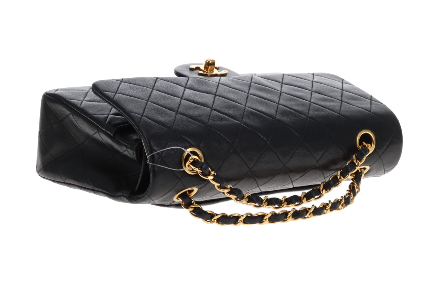 Chanel Classic Double Flap Medium Black GHW 91/94