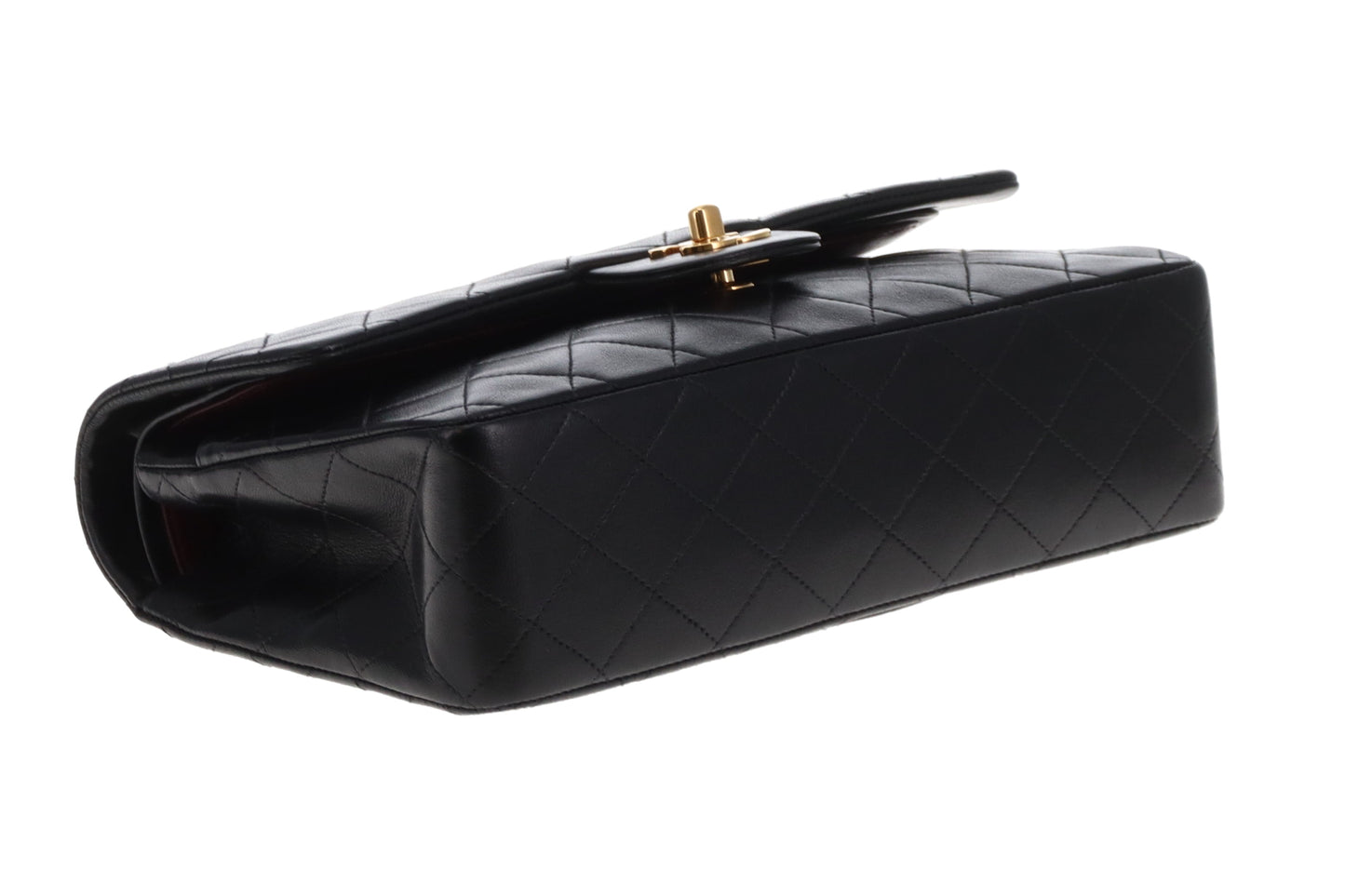 Chanel Classic Double Flap Medium Black GHW 91/94