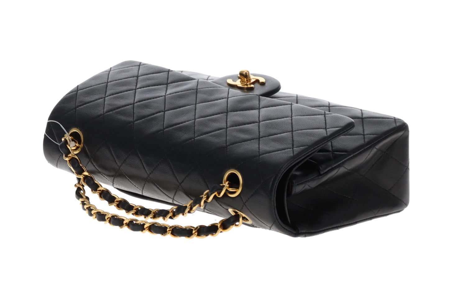 Chanel Classic Double Flap Medium Black GHW 91/94