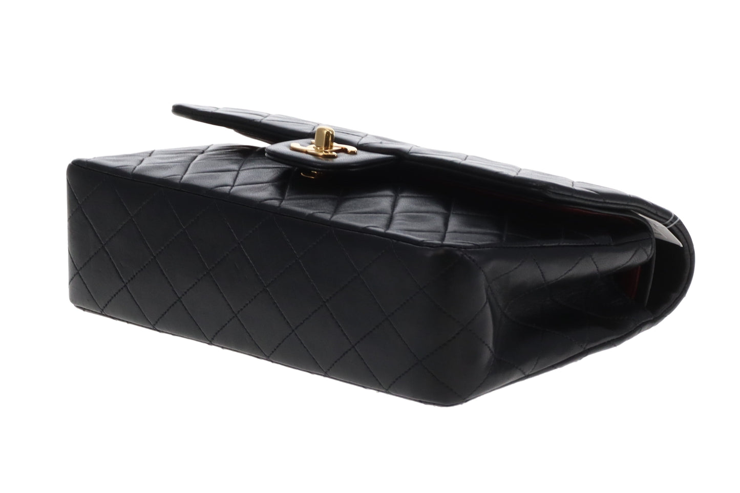 Chanel Classic Double Flap Medium Black with GHW 1991/94