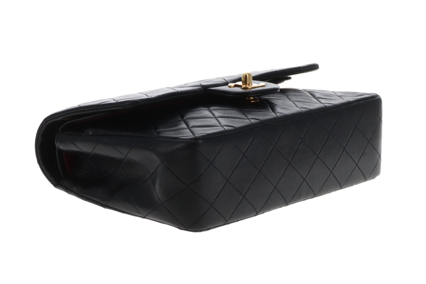 Chanel Classic Double Flap Medium Black with GHW 1991/94